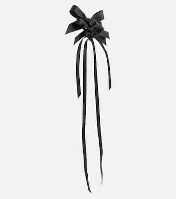 Boucles d’oreilles en satin | Simone Rocha