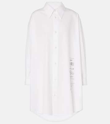 Robe chemise en coton | MM6 Maison Margiela