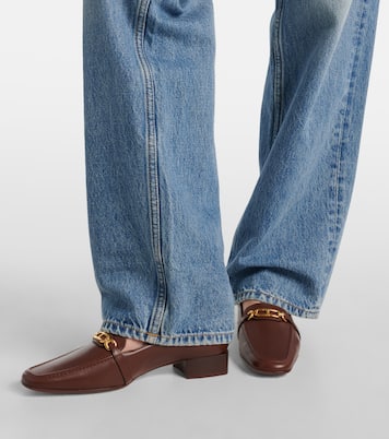 Verzierte Loafers Whitney aus Leder | Tom Ford