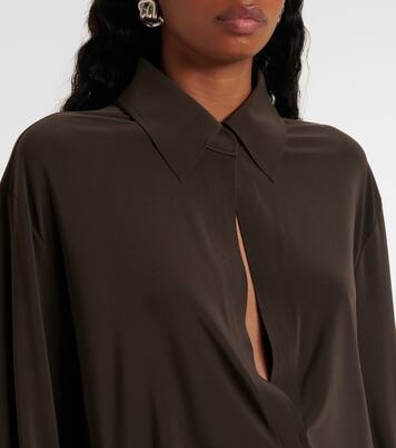Shirred minidress | Norma Kamali