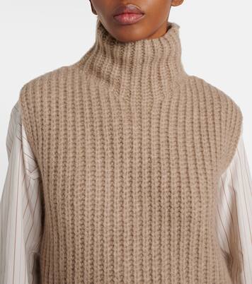 Top Ilena in cashmere e seta | The Row