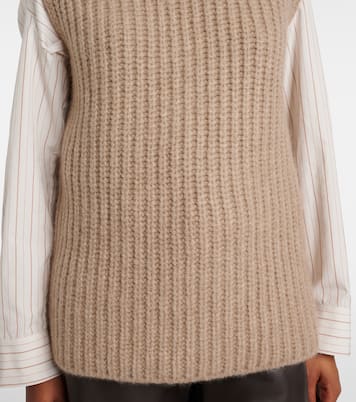 Top Ilena in cashmere e seta | The Row