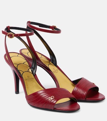 Sandales Ladycrush 85 en cuir | Valentino Garavani