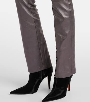 Pantalones flared JP Long de piel | Stouls