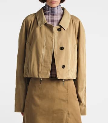 Giacca cropped in cotone | Acne Studios
