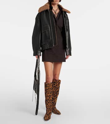 Bottes Bettina 25 en daim | Paris Texas
