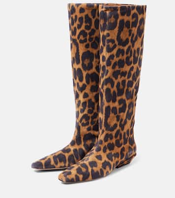 Bottes Bettina 25 en daim | Paris Texas