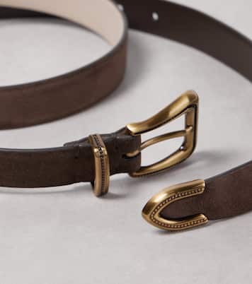 Ceinture en daim | Brunello Cucinelli