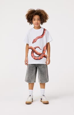 Camiseta en jersey de algodón estampada | Molo