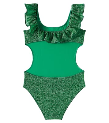 Costume intero Lumière con lamé e volant | Oséree Kids