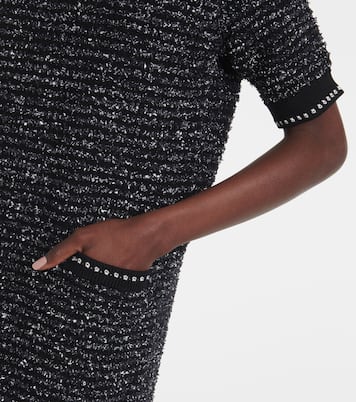 Abito corto in tweed di misto cotone | Thom Browne