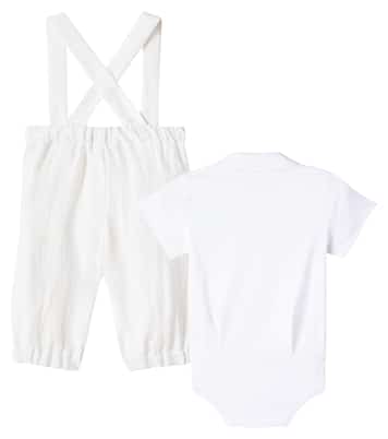 Baby body and pants set | Il Gufo