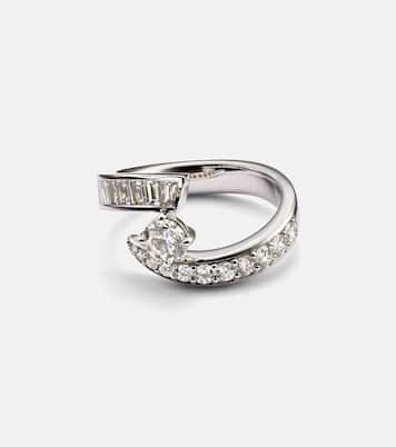 Anello Inner Fire in oro bianco 18kt con diamanti | Bucherer Fine Jewellery