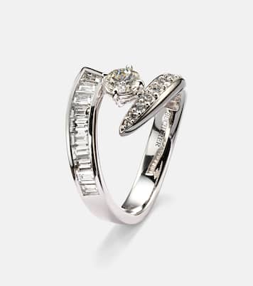 Anello Inner Fire in oro bianco 18kt con diamanti | Bucherer Fine Jewellery