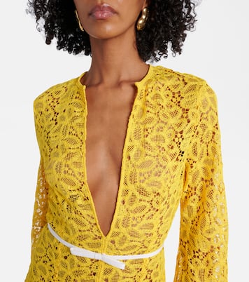 Robe longue en dentelle | Giambattista Valli