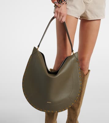 Oskan Large leather shoulder bag | Isabel Marant