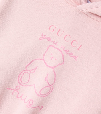 Felpa in cotone con logo | Gucci Kids