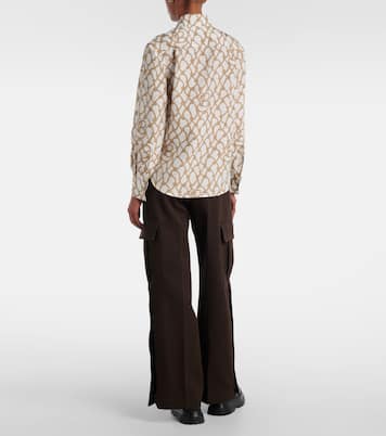 Camicia in seta con stampa | Burberry