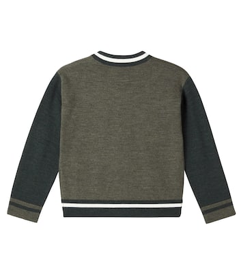 Julian colorblocked wool cardigan | Bonpoint