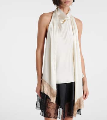 Scarf-detail top | Nina Ricci
