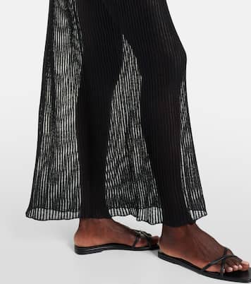 Abito lungo Sienna in lino  | The Frankie Shop