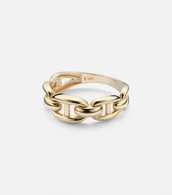 Bague Puffed Maritime en or 14 ct | Stone and Strand
