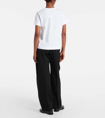 Distressed printed cotton jersey T-shirt | Givenchy