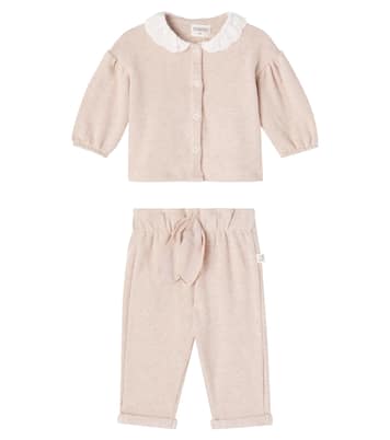 Bebé - set de cárdigan y pantalones de chándal | Cozmo