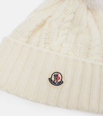 Gorro trenzado de lana y cachemir | Moncler