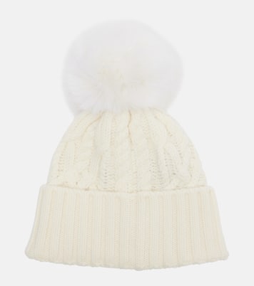 Gorro trenzado de lana y cachemir | Moncler