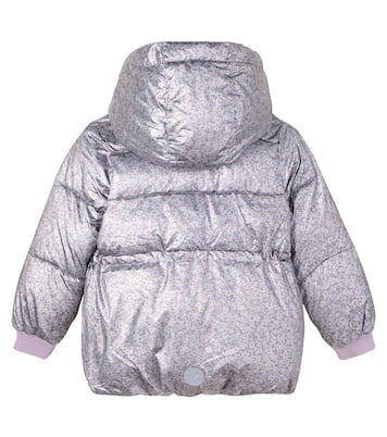 Eli floral puffer jacket | Wheat