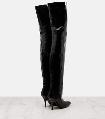 Colt 100 over-the-knee leather boots | Khaite