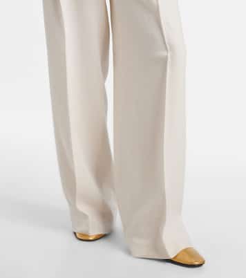 High-rise wide-leg pants | Róhe