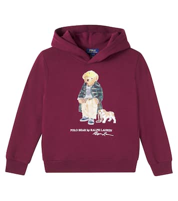 Polo Bear cotton jersey hoodie | Polo Ralph Lauren Kids