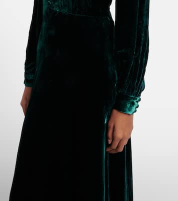 Vestido de fiesta Emory de terciopelo | Rixo