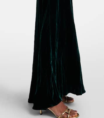 Vestido de fiesta Emory de terciopelo | Rixo