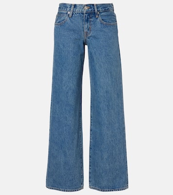 Lexi low-rise wide-leg jeans | Slvrlake