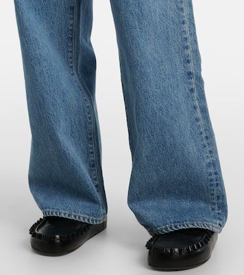 Lexi low-rise wide-leg jeans | Slvrlake