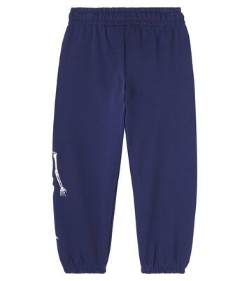 Printed cotton jersey sweatpants  | Mini Rodini