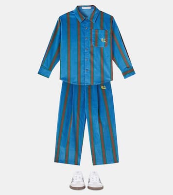 Striped cotton shirt | Bobo Choses
