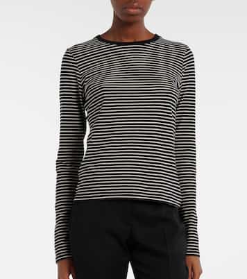 Simone 스트라이프 코튼 저지 티셔츠 | Nili Lotan