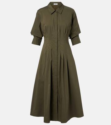 Jazz cotton-blend poplin shirt dress | Simkhai