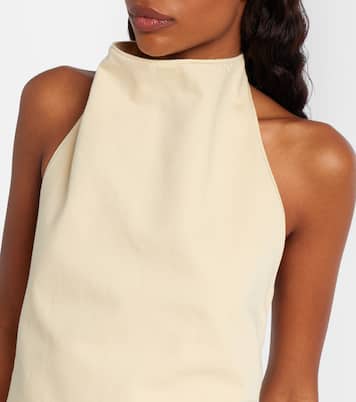 Verziertes Minikleid aus Denim | Magda Butrym