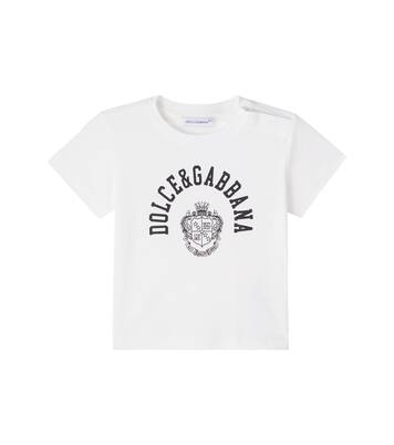 Baby logo cotton jersey T-shirt | Dolce&Gabbana Kids