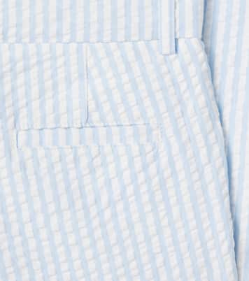 Bengal striped cotton seersucker pants | Tartine et Chocolat