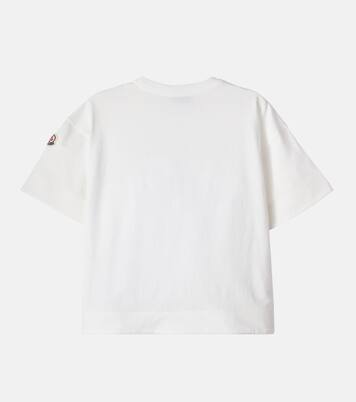 Logo cotton jersey T-shirt | Moncler Enfant