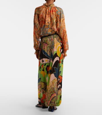 Bedruckte Hose mit weitem Bein | Etro