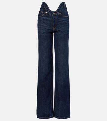 Mid-Rise Bootcut Jeans  | Jean Paul Gaultier