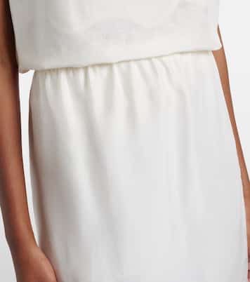 Jupe midi Playful Volumes en soie | Dorothee Schumacher