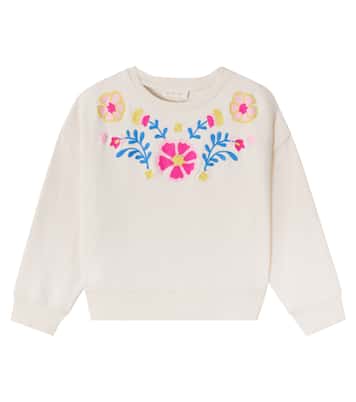 Estella cotton jersey sweatshirt | Louise Misha